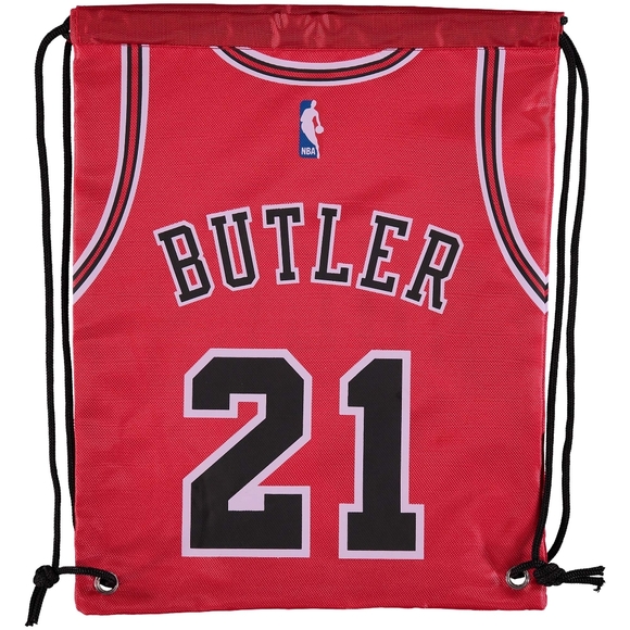 Rare Jimmy "Buckets" Butler 21 Chicago Bulls Bag, Vintage Drawstring Gym Bag‎ - Picture 1 of 8